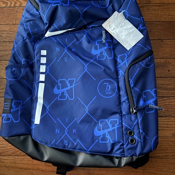 Nike Graphic Blue Backpack - Picture 1 of 5